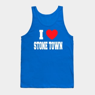 I Love Stone Town Tank Top